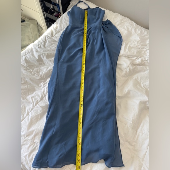 JJ's House Haniely A-line Square Ruffle Chiffon Dress - Picture 5 of 13